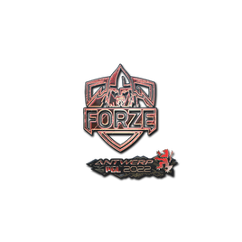 Наклейка | forZe eSports (голографическая) | Антверпен 2022