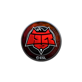 Наклейка | HellRaisers (металлическая) | Катовице 2019
