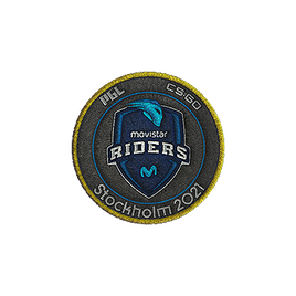 Нашивка | Movistar Riders | Стокгольм 2021