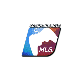 Наклейка | MLG (голографическая) | Колумбус 2016