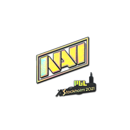Наклейка | Natus Vincere (голографическая) | Стокгольм-2021