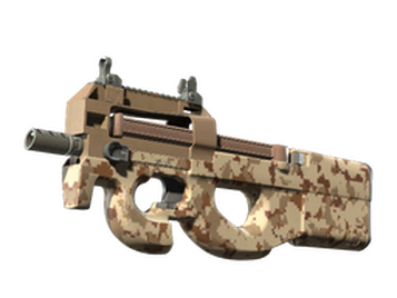 P90 | Пиксельный камуфляж «Пустыня»