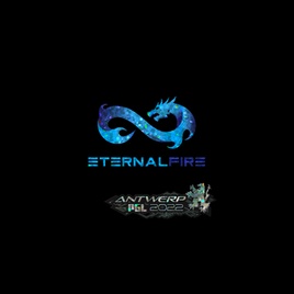 Наклейка | Eternal Fire (блёстки) | Антверпен 2022