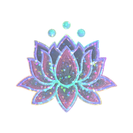 Наклейка | Lotus (Glitter)