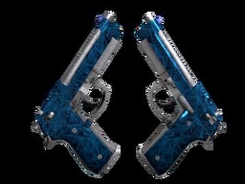Dual Berettas | Синий кварц
