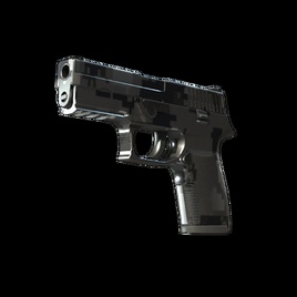 Сувенирный P250 | Пиксельный камуфляж «Металлический»